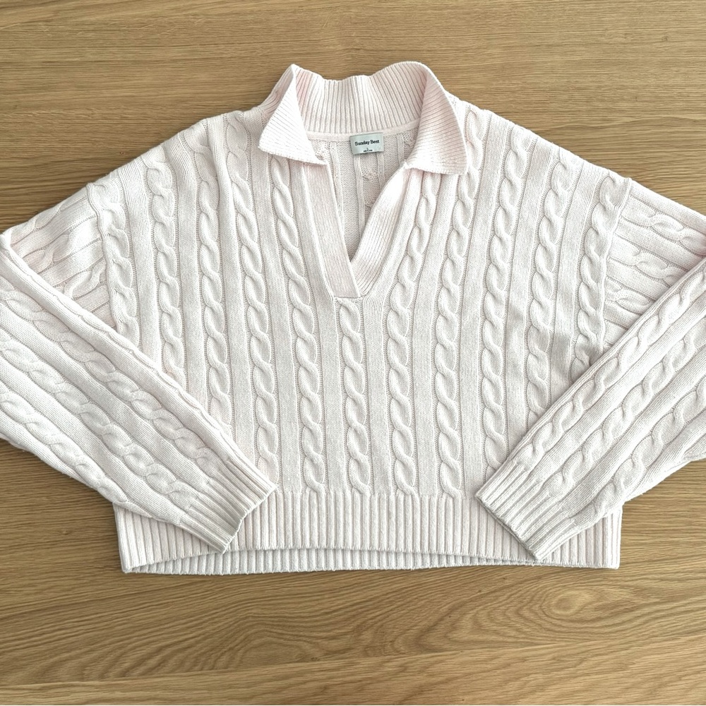 Sunday Best Beach Crop Sweater
